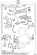 Engine Overhaul Gasket Kit