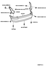 Rear Bumper & Bumper Stay