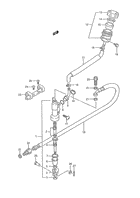 Rear master cylinder