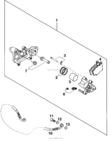 Brake Caliper Rear