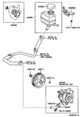 Vane Pump & Reservoir (Power Steering)