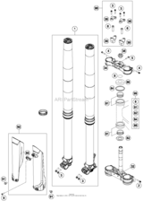 Front Fork, Triple Clamp
