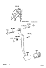 Brake Pedal & Bracket