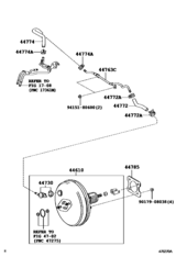 Brake Booster & Vacuum Tube
