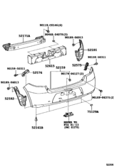 Rear Bumper & Bumper Stay