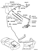 Rear window wiper & washer