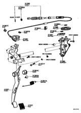 Clutch Pedal & Flexible Hose
