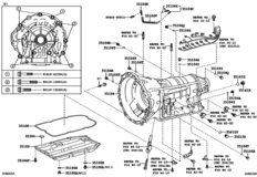 Transmission Case & Oil Pan (Atm)
