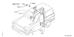 Rear body panel