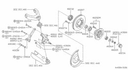 Front axle