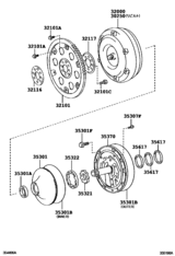 Torque Converter, Front Oil Pump & Chain (Atm)