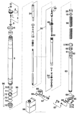 Front Fork Legs Wp