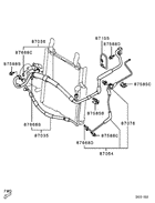 A/c condenser, piping