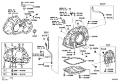 Transmission Case & Oil Pan (Atm)