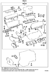 Engine Overhaul Gasket Kit