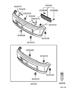 Front bumper & support