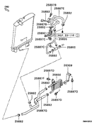 A/t oil cooler & tube