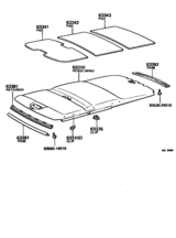 Roof Headlining & Silencer Pad