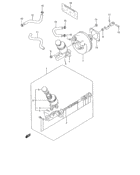 A brake master cylinder