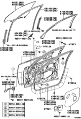 Front Door Panel & Glass