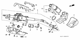 Steering column