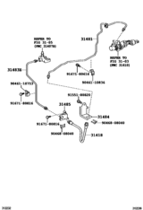 Clutch Pedal & Flexible Hose