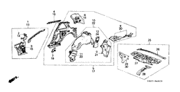 Body structure components