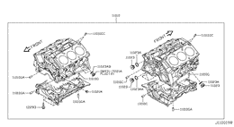 Cylinder block & oil pan