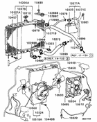 Radiator,hose & condenser tank