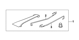 Trunk spoiler high wing