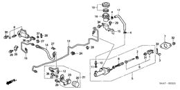 Clutch master cylinder