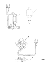 Power Trim Motor (Removeable Pump Housing)