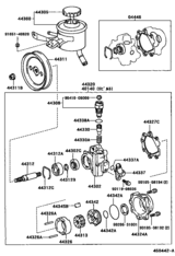 Vane Pump & Reservoir (Power Steering)