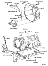 Transmission Case & Oil Pan (Atm)