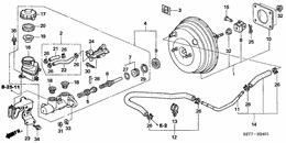 Brake master cylinder/ master power