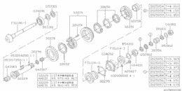 Mt, drive pinion shaft