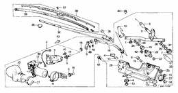 Front windshield wiper