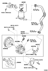 Vane Pump & Reservoir (Power Steering)