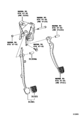 Clutch Pedal & Flexible Hose