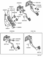 Brake & clutch pedal