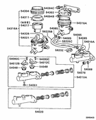 Brake master cylinder