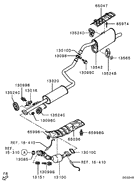 Exhaust pipe & muffler