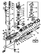 Lower casing & drive 1