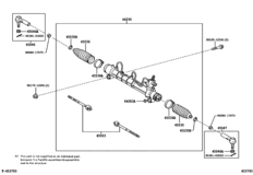 Front Steering Gear & Link