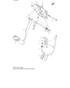 Pedal/pedal bracket