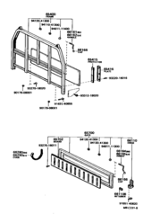 Rear Body Guard Frame & Tail Gate