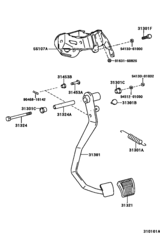 Clutch Pedal & Flexible Hose