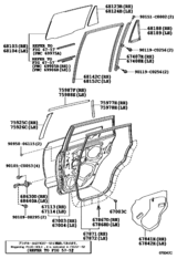 Rear Door Panel & Glass