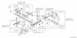 Open roof parts