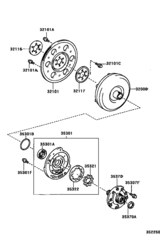 Torque Converter, Front Oil Pump & Chain (Atm)